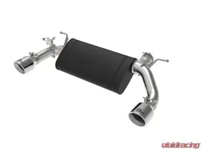 aFe Power Mach Force-XP 3" to 2-1/2" 304 Stainless Steel Axle-Back Exhaust Polished BMW M235i (F22 | 23) 2014-2016 - 49-36348-P