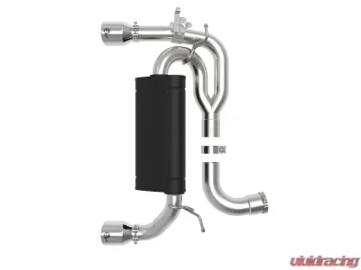 aFe Power Mach Force-XP 3" to 2-1/2" 304 Stainless Steel Axle-Back Exhaust Polished BMW M235i (F22 | 23) 2014-2016 - 49-36348-P