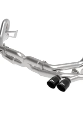 aFe Power Mach Force-Xp 2-1/2" 304 Stainless Steel Catback Exhaust w/Black Tips Porsche 991 Carrera 2012-2016                                     - 49-36406-1B - Image 3