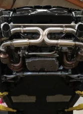 aFe Power Mach Force-Xp 2-1/2" 304 Stainless Steel Catback Exhaust w/Black Tips Porsche 991 Carrera 2012-2016                                     - 49-36406-1B - Image 2