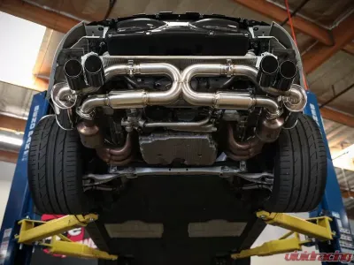 aFe Power Mach Force-Xp 2-1/2" 304 Stainless Steel Catback Exhaust w/Black Tips Porsche 991 Carrera 2012-2016 - 49-36406-1B