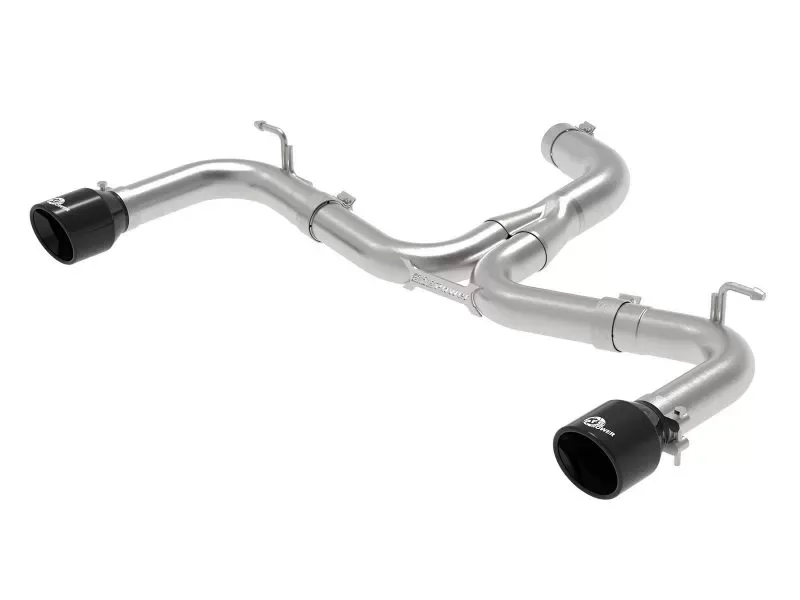 aFe Power Mach Force-Xp 3" to 2-1/2" Stainless Steel Axle-Back Exhaust System Black Volkswagen GTI MK7 2015-2017 - 49-36417-B
