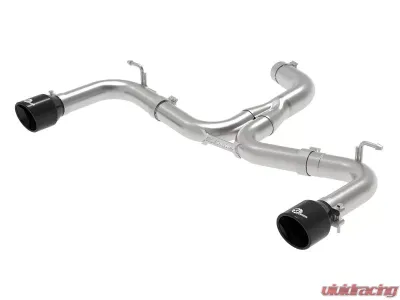 aFe Power Mach Force-Xp 3" to 2-1/2" Stainless Steel Axle-Back Exhaust System Black Volkswagen GTI MK7 2015-2017 - 49-36417-B
