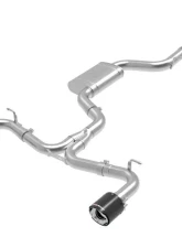 aFe Power Mach Force-Xp 3" to 2-1/2" Stainless Steel Catback Exhaust System Carbon Volkswagen GTI MK7.5 2018-2019                                     - 49-36422-C - Image 2