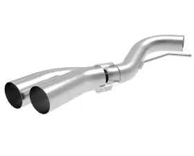 aFe Power Rebel 409 Stainless Steel DPF-Back Exhaust System with Dual Brushed Tips