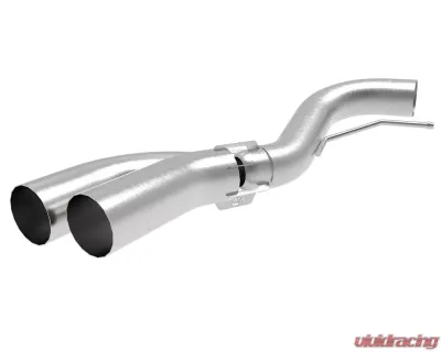 aFe Power Rebel 409 Stainless Steel DPF-Back Exhaust System with Dual Brushed Tips - 49-43108-H