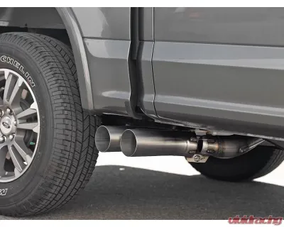 aFe Power Rebel 409 Stainless Steel DPF-Back Exhaust System with Dual Brushed Tips - 49-43108-H