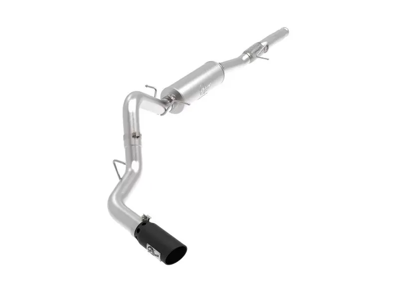 aFe Power Apollo GT Series 4" 409 Stainless Steel Catback Exhaust System w/Black Tip Chevrolet Silverado | GMC Sierra 1500 2014-2018 - 49-44116-B