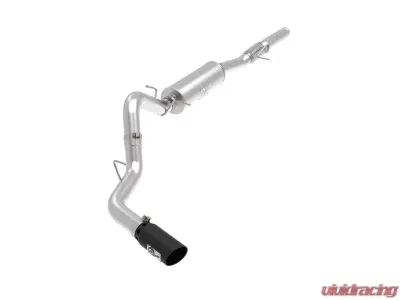 aFe Power Apollo GT Series 4" 409 Stainless Steel Catback Exhaust System w/Black Tip Chevrolet Silverado | GMC Sierra 1500 2014-2018 - 49-44116-B