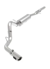 aFe Power Apollo GT Series 4" 409 Stainless Steel Catback Exhaust System w/Polish Tip Chevrolet Silverado | GMC Sierra 1500 2014-2018                                     - 49-44116-P - Image 4