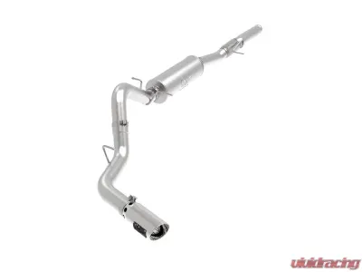 aFe Power Apollo GT Series 4" 409 Stainless Steel Catback Exhaust System w/Polish Tip Chevrolet Silverado | GMC Sierra 1500 2014-2018 - 49-44116-P