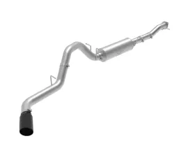aFe Power Apollo GT Series 4in 409 Stainless Steel Catback Exhaust System with Black Tips GM 2500 | 3500HD V8-6.6L L8T 2020-2024 49-44122-B