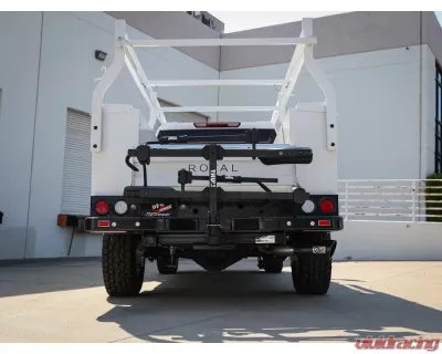 aFe Power Apollo GT Series 4in 409 Stainless Steel Catback Exhaust System with Black Tips GM 2500 | 3500HD V8-6.6L L8T 2020-2024 49-44122-B - 49-44122-B