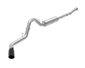 aFe Power Apollo GT Series 4in 409 Stainless Steel Catback Exhaust System with Black Tips GM 2500 | 3500HD V8-6.6L L8T 2020-2024 49-44123-B