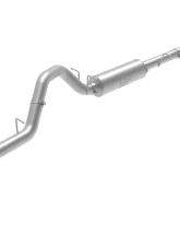 aFe Power Apollo GT Series 4in 409 Stainless Steel Catback Exhaust System with Black Tips GM 2500 | 3500HD V8-6.6L L8T 2020-2024 49-44123-B                                     - 49-44123-B - Image 3