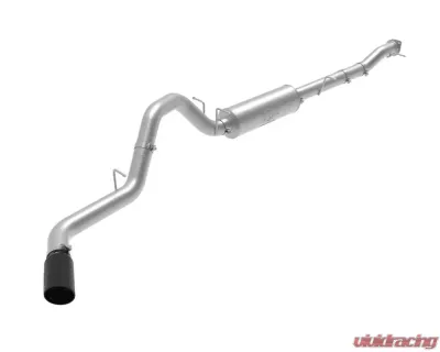 aFe Power Apollo GT Series 4in 409 Stainless Steel Catback Exhaust System with Black Tips GM 2500 | 3500HD V8-6.6L L8T 2020-2024 49-44123-B - 49-44123-B