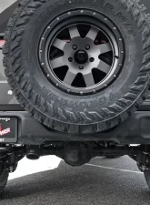 aFe Power Mach Force-XP Hi-Tuck 2-1/2" 409 Stainless Steel Catback Exhaust System with Black Tips Jeep Wrangler JL V6-3.6L 2018-2024                                     - 49-48065-1B - Image 6