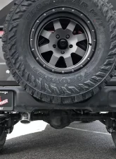 aFe Power Mach Force-XP Hi-Tuck 2-1/2" 409 Stainless Steel Catback Exhaust System with Polished Tips Jeep Wrangler JL V6-3.6L 2018-2024                                     - 49-48065-1P - Image 6