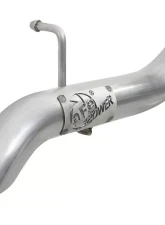 aFe Power Mach Force-XP Hi-Tuck 2-1/2" 409 Stainless Steel Catback Exhaust System without Tips Jeep Wrangler JL V6-3.6L 2018-2024                                     - 49-48065-1 - Image 2