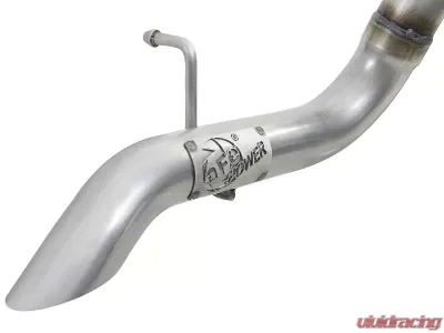 aFe Power Mach Force-XP Hi-Tuck 2-1/2" 409 Stainless Steel Catback Exhaust System without Tips Jeep Wrangler JL V6-3.6L 2018-2024 - 49-48065-1