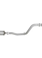 aFe Power Mach Force-XP Hi-Tuck 2-1/2" 409 Stainless Steel Catback Exhaust System without Tips Jeep Wrangler JL V6-3.6L 2018-2024                                     - 49-48065-1 - Image 4