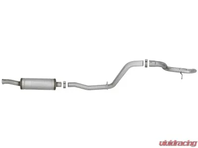 aFe Power Mach Force-XP Hi-Tuck 2-1/2" 409 Stainless Steel Catback Exhaust System without Tips Jeep Wrangler JL V6-3.6L 2018-2024 - 49-48065-1
