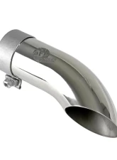 aFe Power Mach Force-Xp 304 Stainless Steel Clamp-on Exhaust Tip Polished                                     - 49T25254-P09 - Image 5