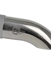 aFe Power Mach Force-Xp 304 Stainless Steel Clamp-on Exhaust Tip Polished                                     - 49T25254-P09 - Image 2