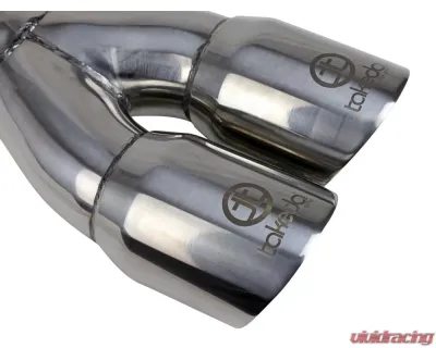 Takeda Mach Force-Xp 304 Stainless Steel Clamp-on Exhaust Tip Polished - 49T25364-P10