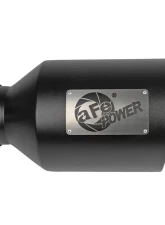 aFe Power Mach Force-Xp 409 Stainless Steel Clamp-on Exhaust Tip Black                                     - 49T40801-B15 - Image 2