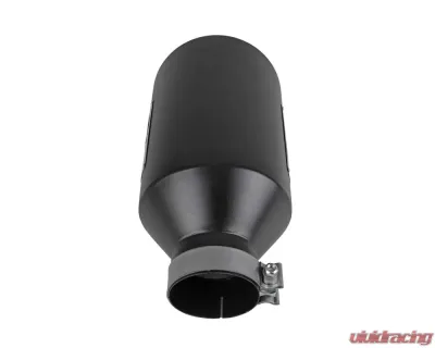 aFe Power Mach Force-Xp 409 Stainless Steel Clamp-on Exhaust Tip Black - 49T40801-B15