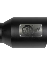 aFe Power Mach Force-Xp 409 Stainless Steel Clamp-on Exhaust Tip Black                                     - 49T50801-B15 - Image 2
