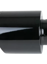 aFe Power Mach Force-Xp 409 Stainless Steel Clamp-on Exhaust Tip Black 2-1/2" Inlet x 4-1/2" Outlet x 7" L                                     - 49T25454-B071 - Image 2