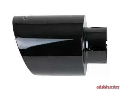 aFe Power Mach Force-Xp 409 Stainless Steel Clamp-on Exhaust Tip Black 2-1/2" Inlet x 4-1/2" Outlet x 7" L - 49T25454-B071