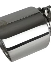 aFe Power Mach Force-Xp 304 Stainless Steel Clamp-on Exhaust Tip Polished 2-1/2" Inlet x 4-1/2" Outlet x 7" L                                     - 49T25454-P071 - Image 5