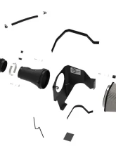 aFe Power Magnum FORCE Stage-2XP Cold Air Intake System with Pro DRY S Media Black                                     - 54-12852D - Image 2