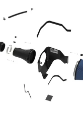 aFe Power Magnum FORCE Stage-2XP Cold Air Intake System with Pro 5R Media Black                                     - 54-12852R - Image 2