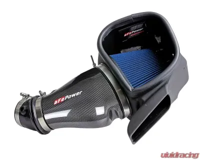 aFe Power Track Series Carbon Fiber Cold Air Intake System w/Pro 5R Filter Jeep Grand Cherokee Trackhawk 2018 - 57-10002R