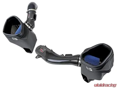 aFe Power Track Series Stage-2 Carbon Fiber Intake System Pro 5R Media BMW M3 | M4 | M2 2015-2021 - 57-10006R