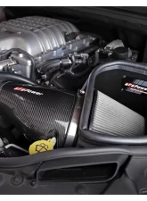 aFe Power Track Series Stage-2 Carbon Fiber Intake System for Jeep Grand Cherokee Trackhawk 2019-2020                                     - 57-10009D - Image 10