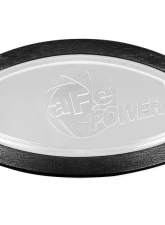 aFe Power Momentum Cold Air Intake System Replacement Sight Window - Oblong Black & Clear                                     - 59-06102 - Image 4