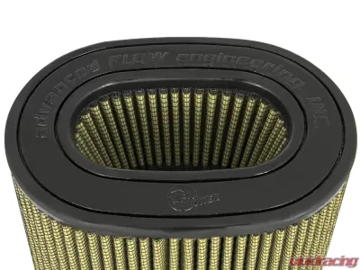 aFe Power Magnum FLOW Universal Air Filter w/ Pro GUARD7 Media 5 IN F x (9 x 7) IN B x (7-1/4 x 5) IN T (Inverted) x 8 IN H - 72-91126
