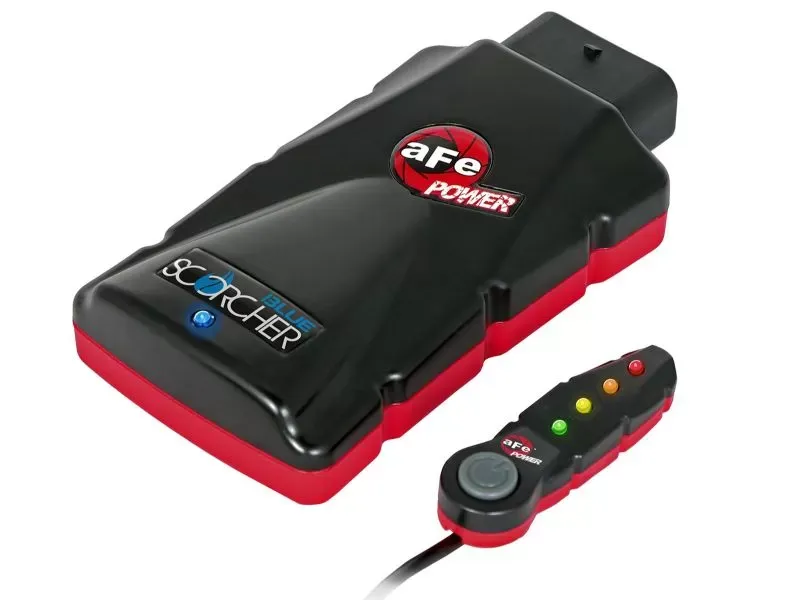 aFe Power SCORCHER BLUE Bluetooth Capable Power Module Jeep Wrangler JL 2018-2024 - 77-86206