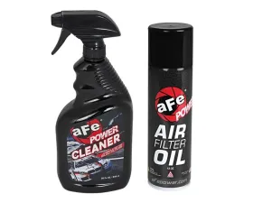 aFe Power Air Filter Restore Kit 13 oz Blue Oil & 32 oz Power Cleaner