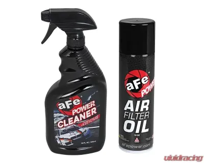 aFe Power Air Filter Restore Kit 13 oz Blue Oil & 32 oz Power Cleaner - 90-51101L