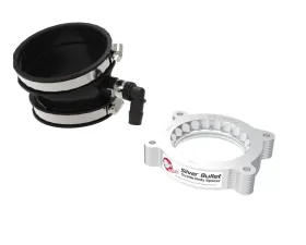 aFe Power Silver Bullet Throttle Body Spacer - Silver Chevrolet Corvette C8 V8 6.2L 2020-2024