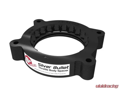 aFe Power Silver Bullet Throttle Body Spacer - Black Chevrolet Corvette C8 V8 6.2L 2020-2024 - 46-34017B
