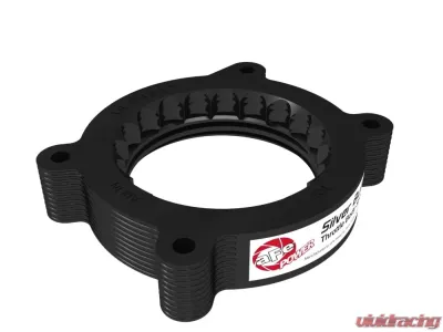 aFe Power Silver Bullet Throttle Body Spacer - Black Chevrolet Corvette C8 V8 6.2L 2020-2024 - 46-34017B
