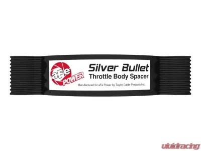 aFe Power Silver Bullet Throttle Body Spacer - Black Chevrolet Corvette C8 V8 6.2L 2020-2024 - 46-34017B