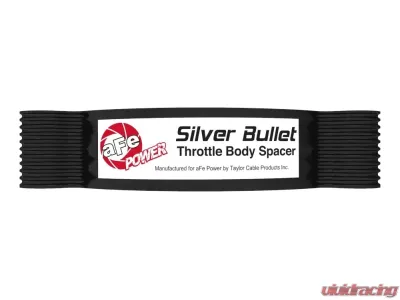 aFe Power Silver Bullet Throttle Body Spacer - Black Chevrolet Corvette C8 V8 6.2L 2020-2024-2023 - 46-34023B